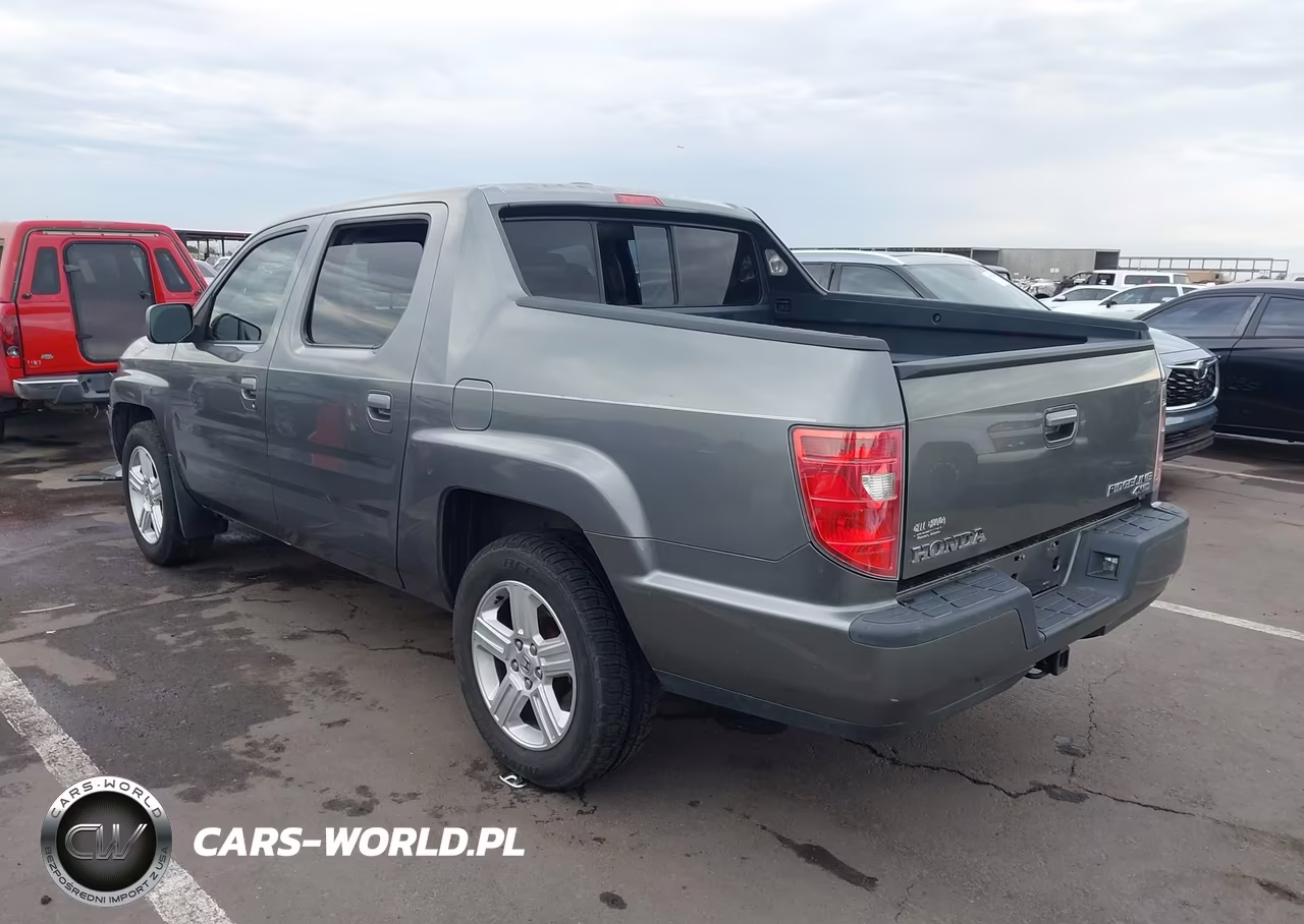 2009 Honda Ridgeline Rtl VIN:2HJYK16589H501647 - 3