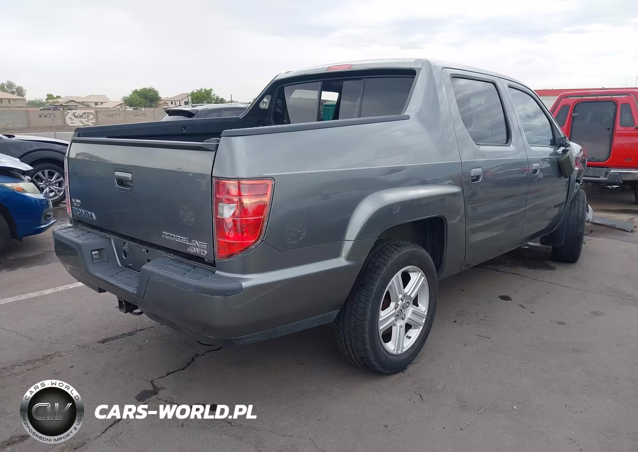 2009 Honda Ridgeline Rtl VIN:2HJYK16589H501647 - 4