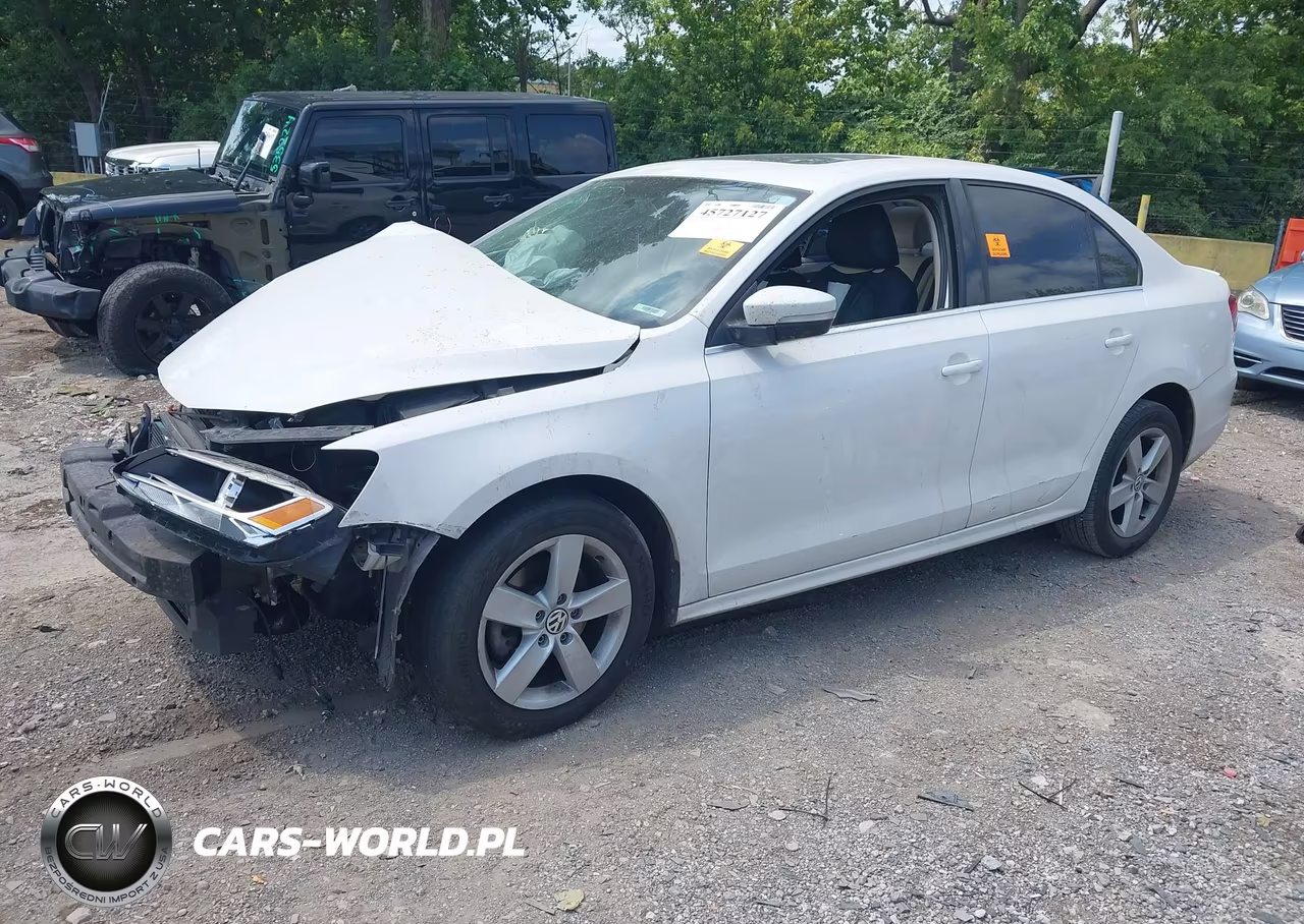2012 Volkswagen Jetta 2.0L Tdi VIN:3VWLL7AJ6CM363633 - 2