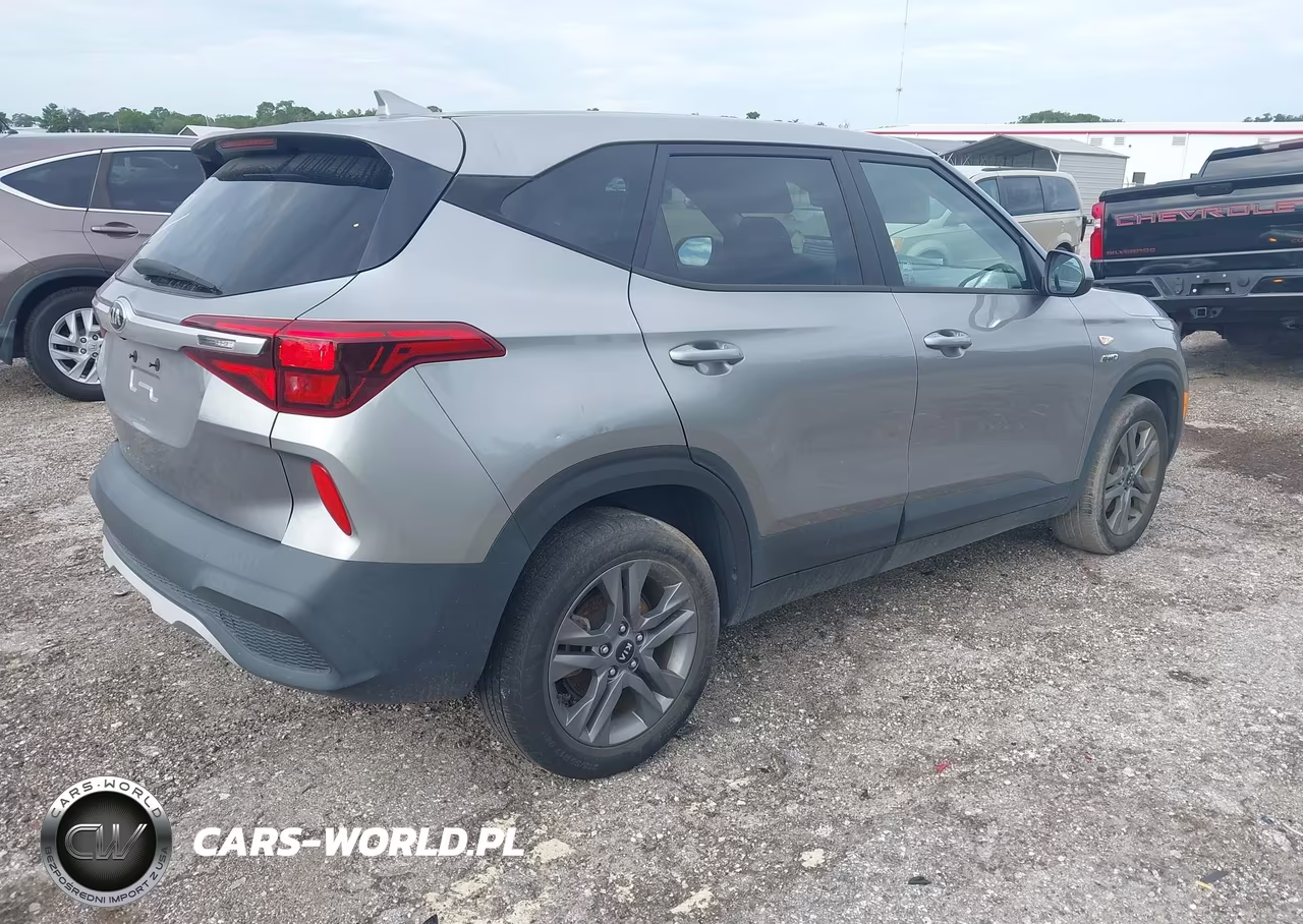 2021 Kia Seltos Lx VIN:KNDEPCAA1M7224997 - 4