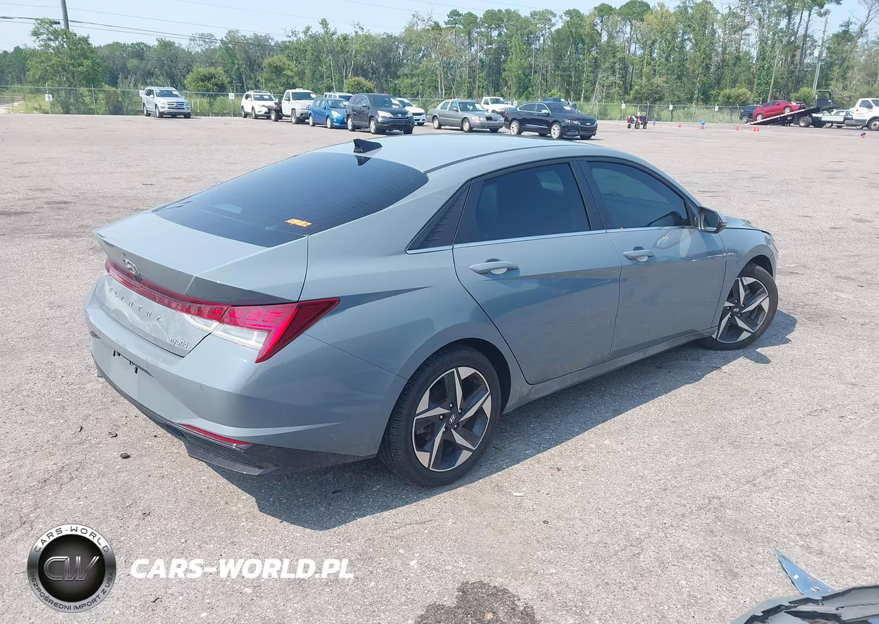 2023 Hyundai Elantra Hybrid Limited VIN:KMHLN4AJ4PU037659 - 4