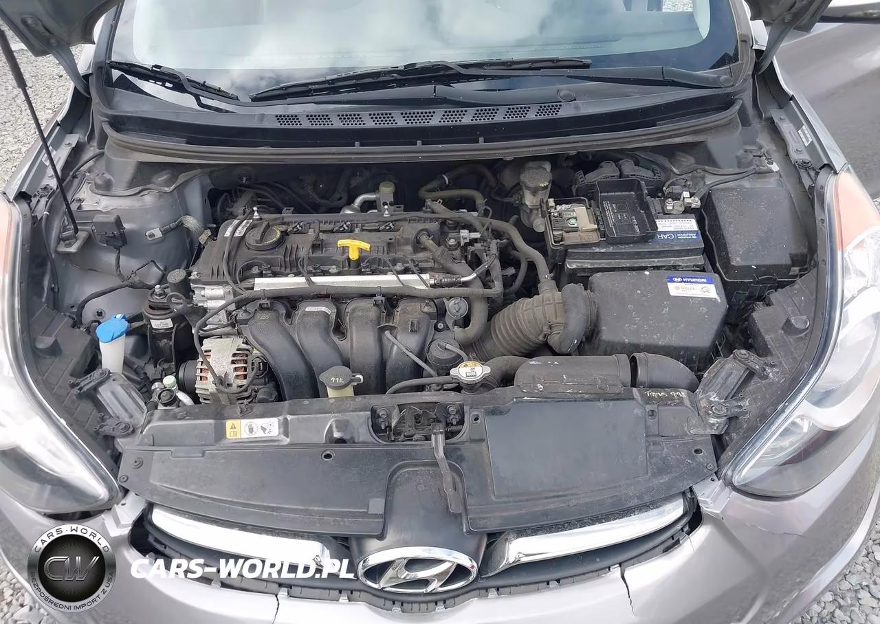 2013 Hyundai Elantra Limited VIN:KMHDH4AE9DU917279 - 10