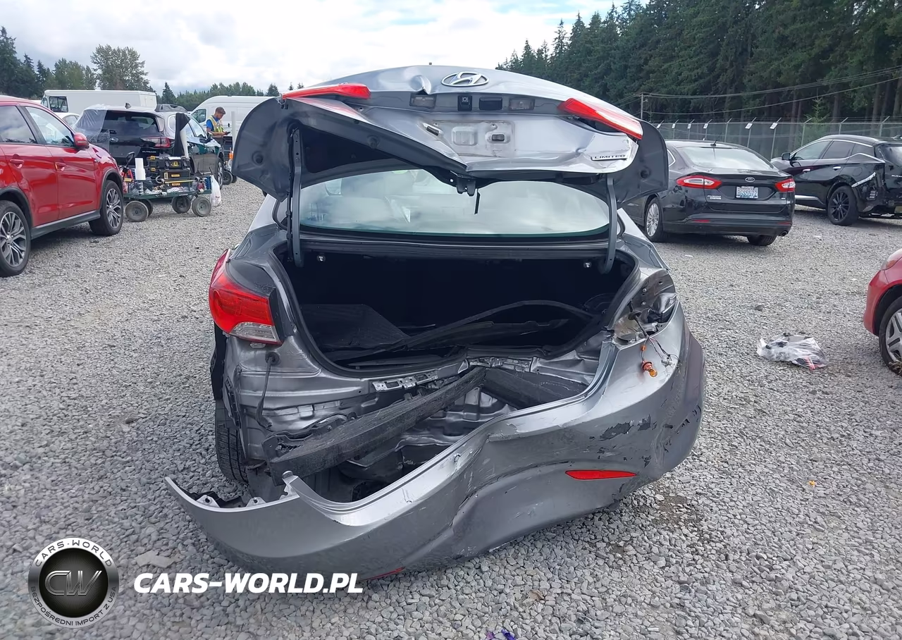 2013 Hyundai Elantra Limited VIN:KMHDH4AE9DU917279 - 17