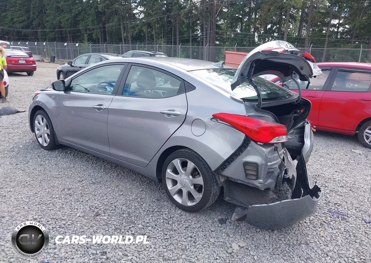 2013 Hyundai Elantra Limited VIN:KMHDH4AE9DU917279 - 3
