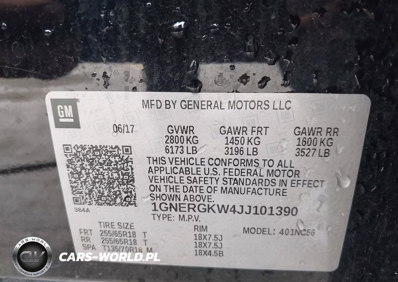 2018 Chevrolet Traverse Lt Cloth VIN:1GNERGKW4JJ101390 - 9
