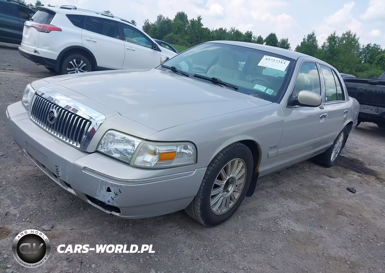 2010 Mercury Grand Marquis Ls (Fleet Only) VIN:2MEBM7FV5AX637704 - 2