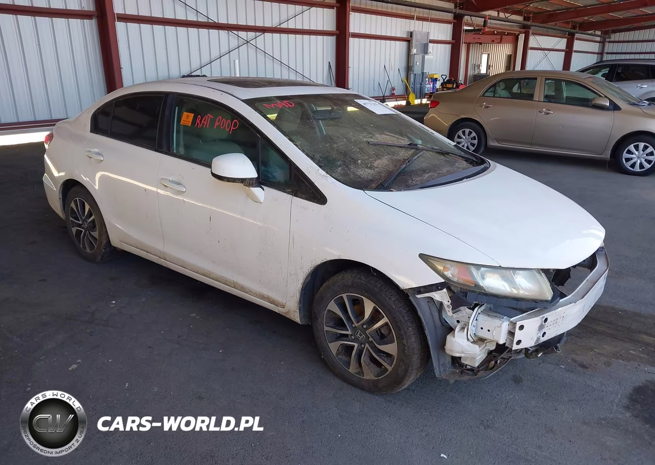 2013 Honda Civic Ex VIN:19XFB2F85DE249680 - 1