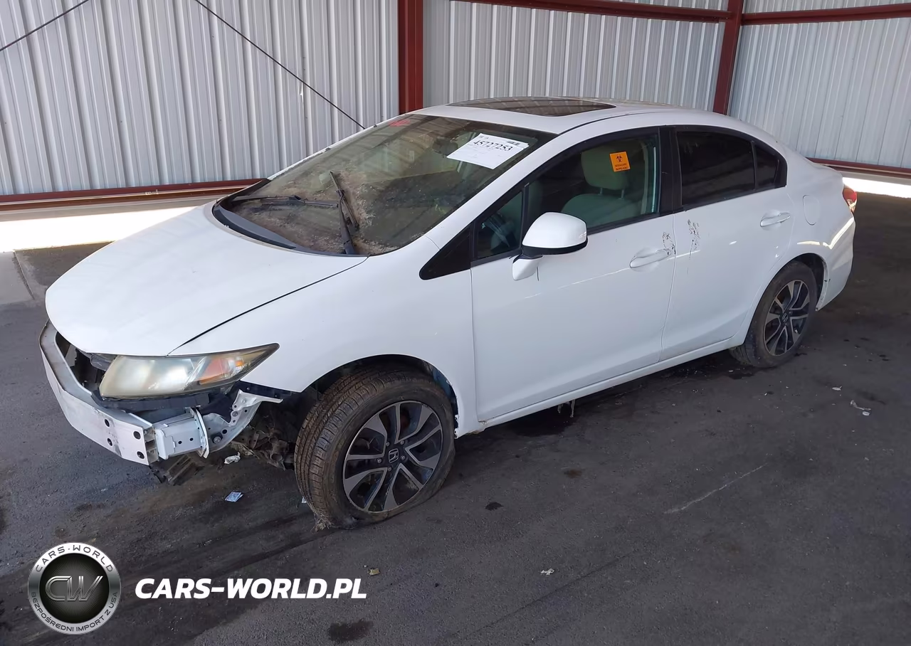 2013 Honda Civic Ex VIN:19XFB2F85DE249680 - 2