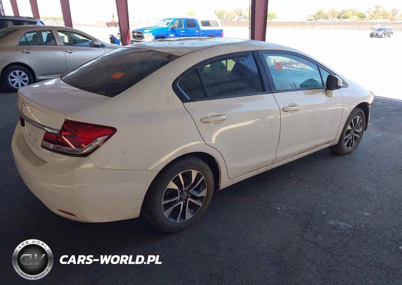 2013 Honda Civic Ex VIN:19XFB2F85DE249680 - 4