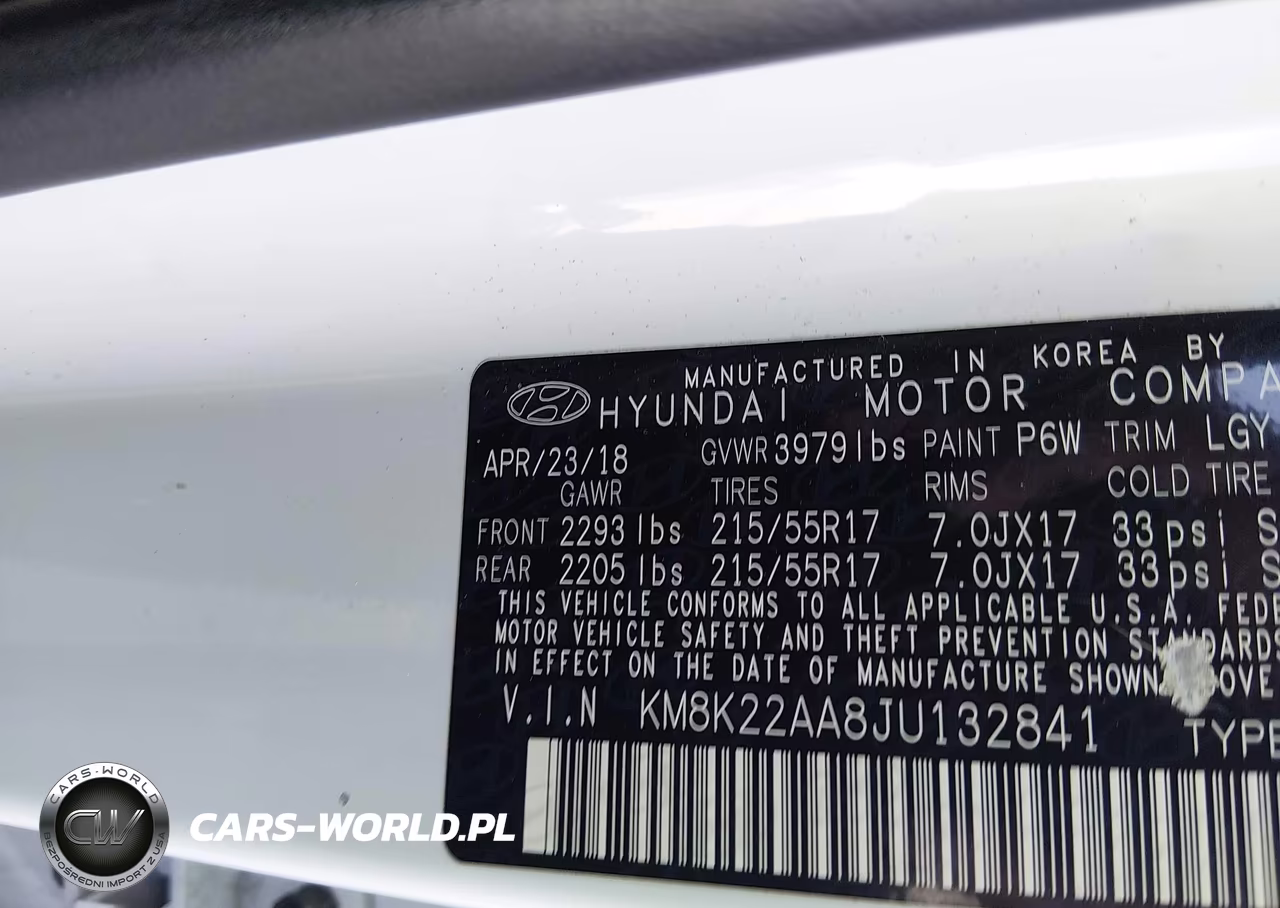 2018 Hyundai Kona Sel VIN:KM8K22AA8JU132841 - 9