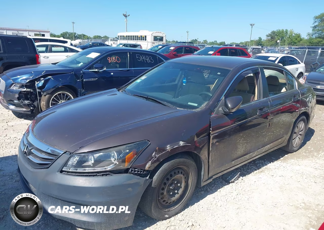 2011 Honda Accord 2.4 Lx VIN:1HGCP2F30BA154017 - 2