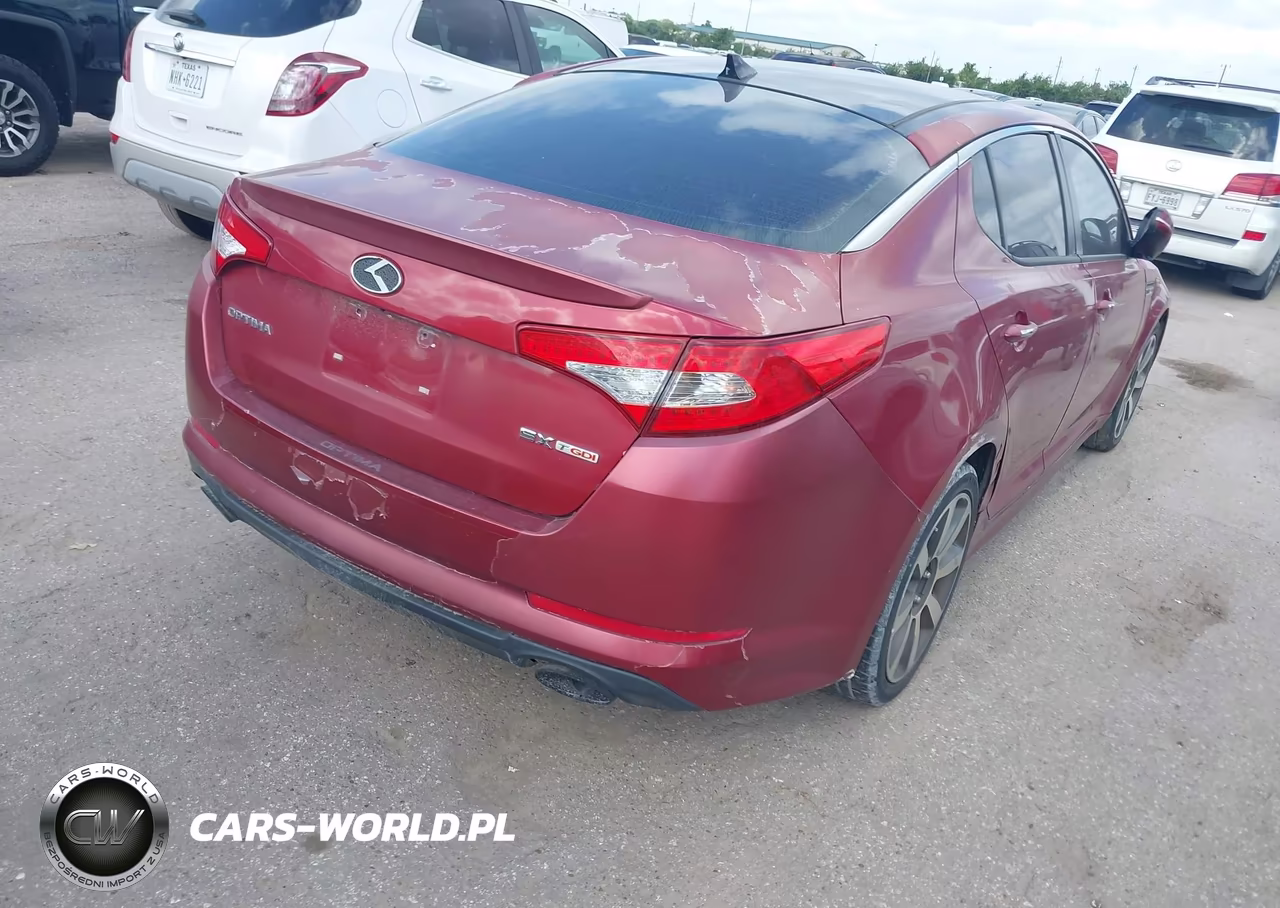2013 Kia Optima Sx VIN:5XXGR4A6XDG220801 - 4