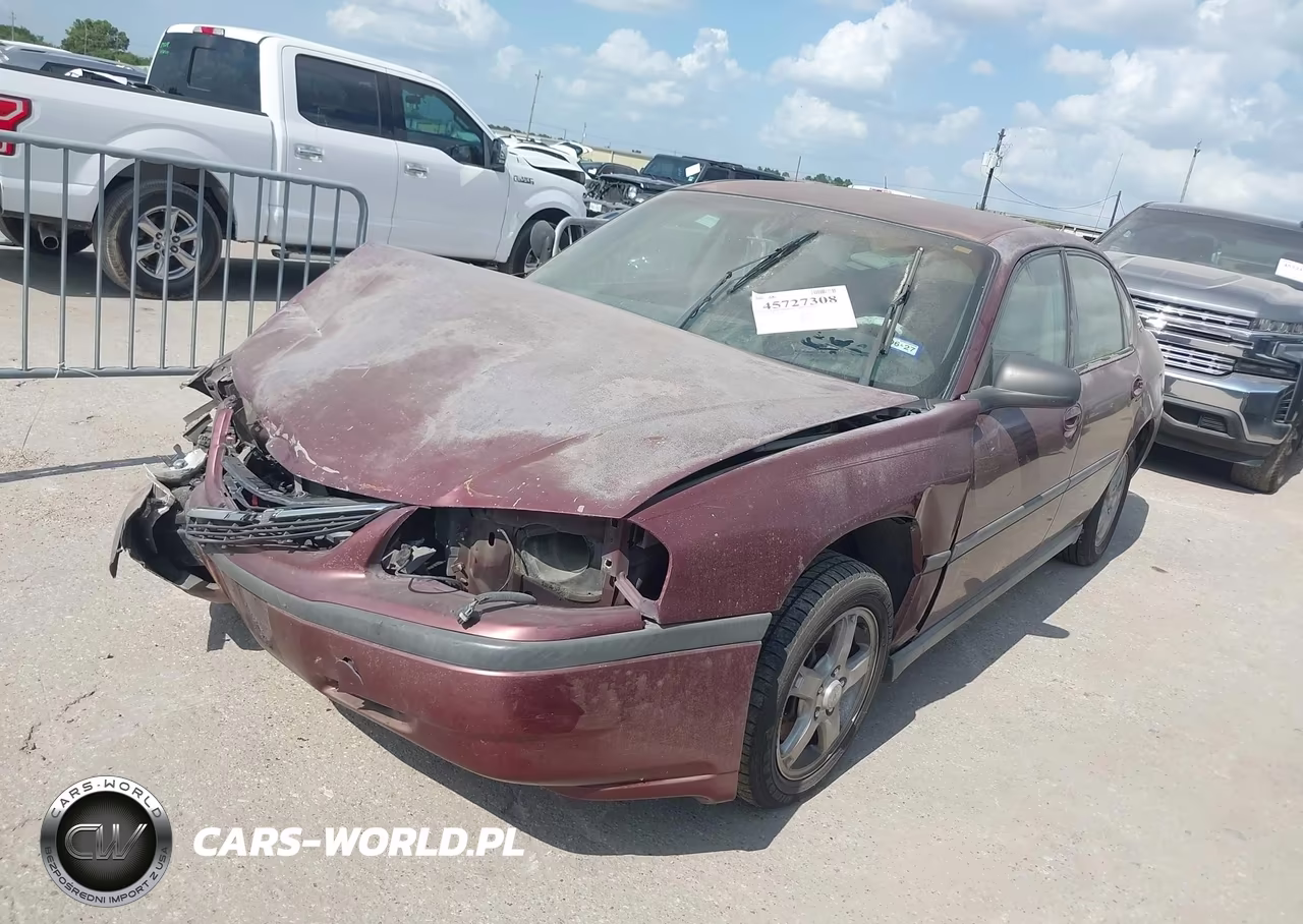 2002 Chevrolet Impala VIN:2G1WF55E329112478 - 2