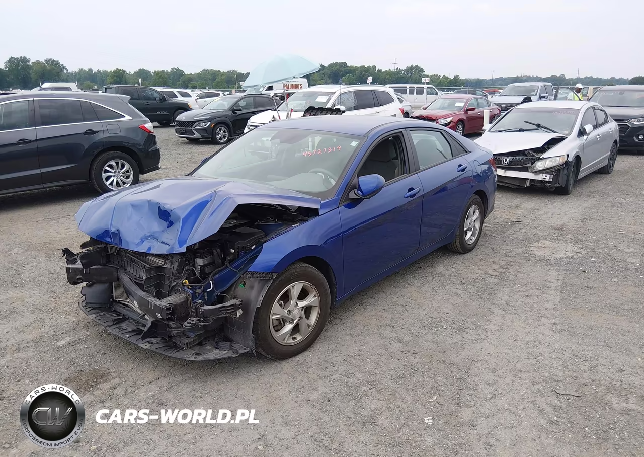 2021 Hyundai Elantra Se VIN:KMHLL4AG2MU069712 - 2