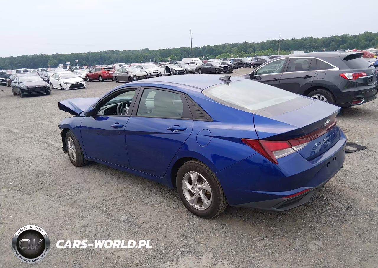 2021 Hyundai Elantra Se VIN:KMHLL4AG2MU069712 - 3