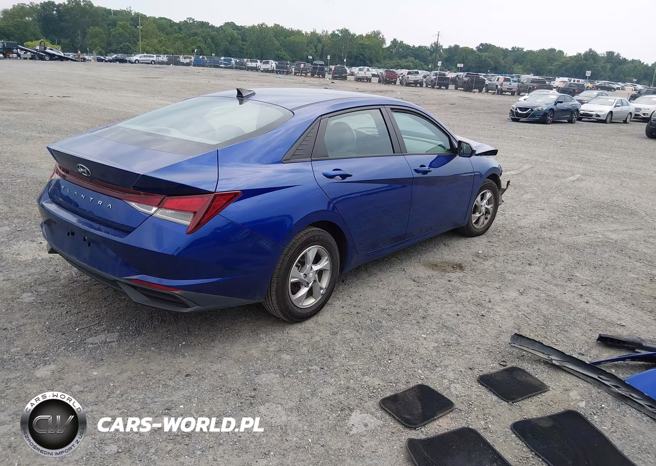 2021 Hyundai Elantra Se VIN:KMHLL4AG2MU069712 - 4