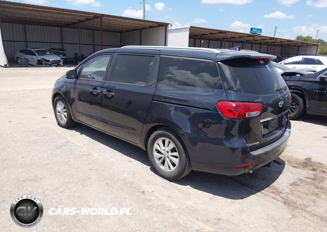 2016 Kia Sedona Lx VIN:KNDMB5C19G6129407 - 3