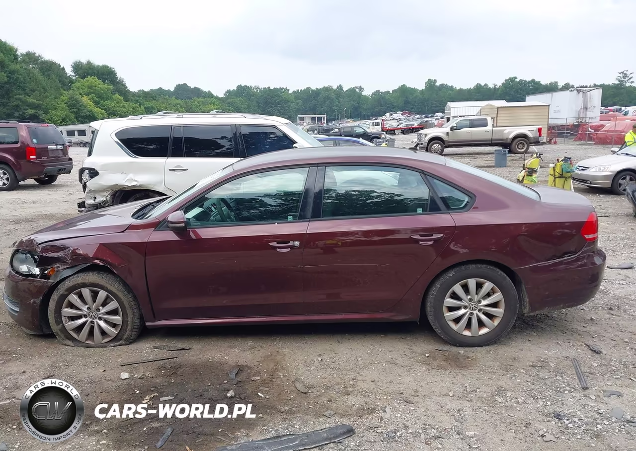 2012 Volkswagen Passat 2.5L S VIN:1VWAH7A33CC048042 - 14