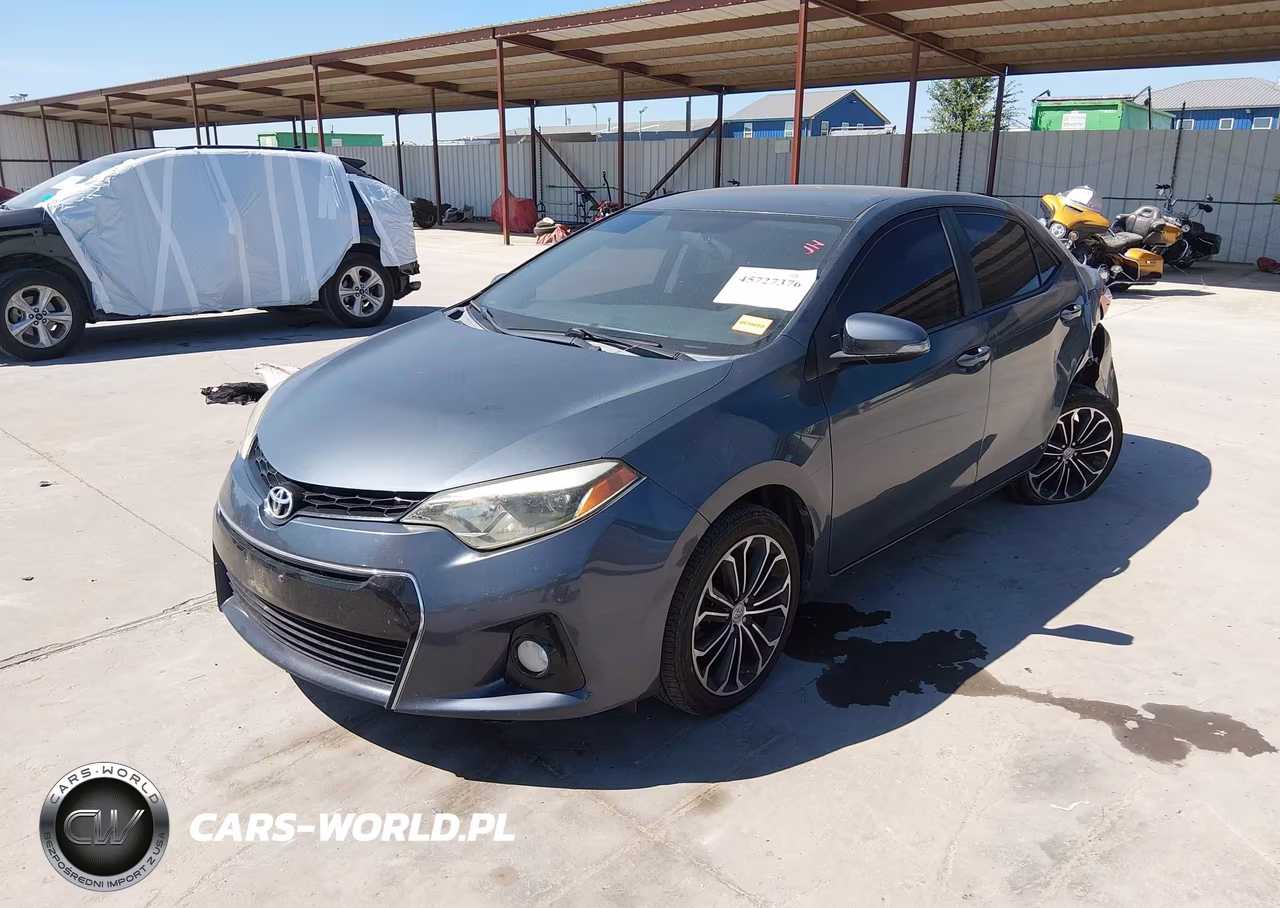 2015 Toyota Corolla S Plus VIN:5YFBURHEXFP361672 - 2
