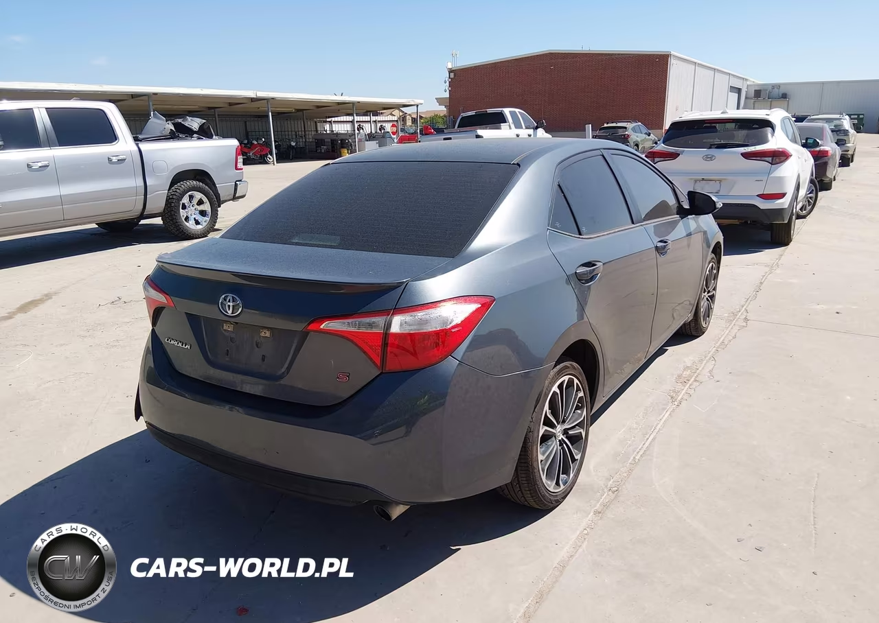 2015 Toyota Corolla S Plus VIN:5YFBURHEXFP361672 - 4