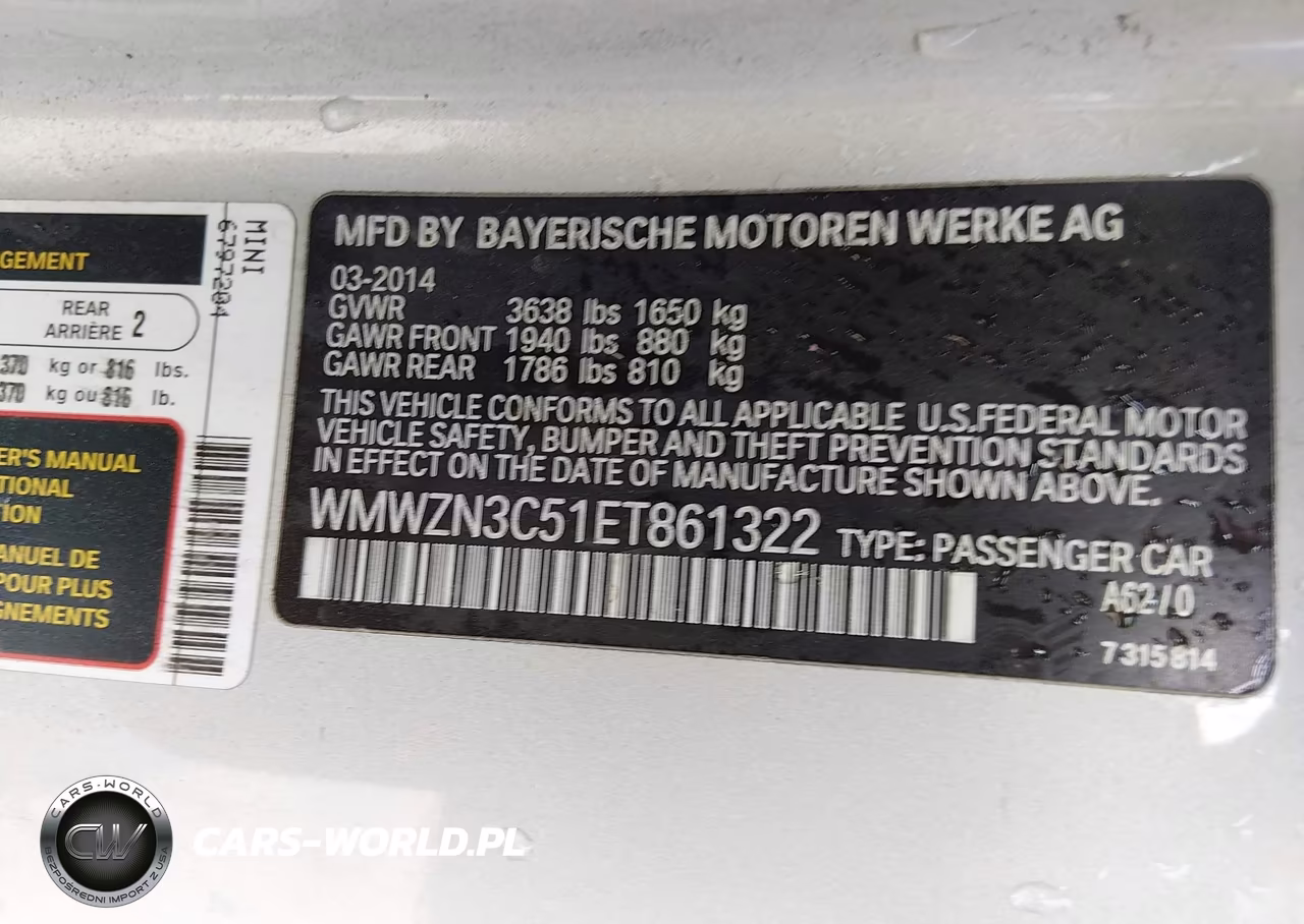 2014 Mini Convertible Cooper VIN:WMWZN3C51ET861322 - 9