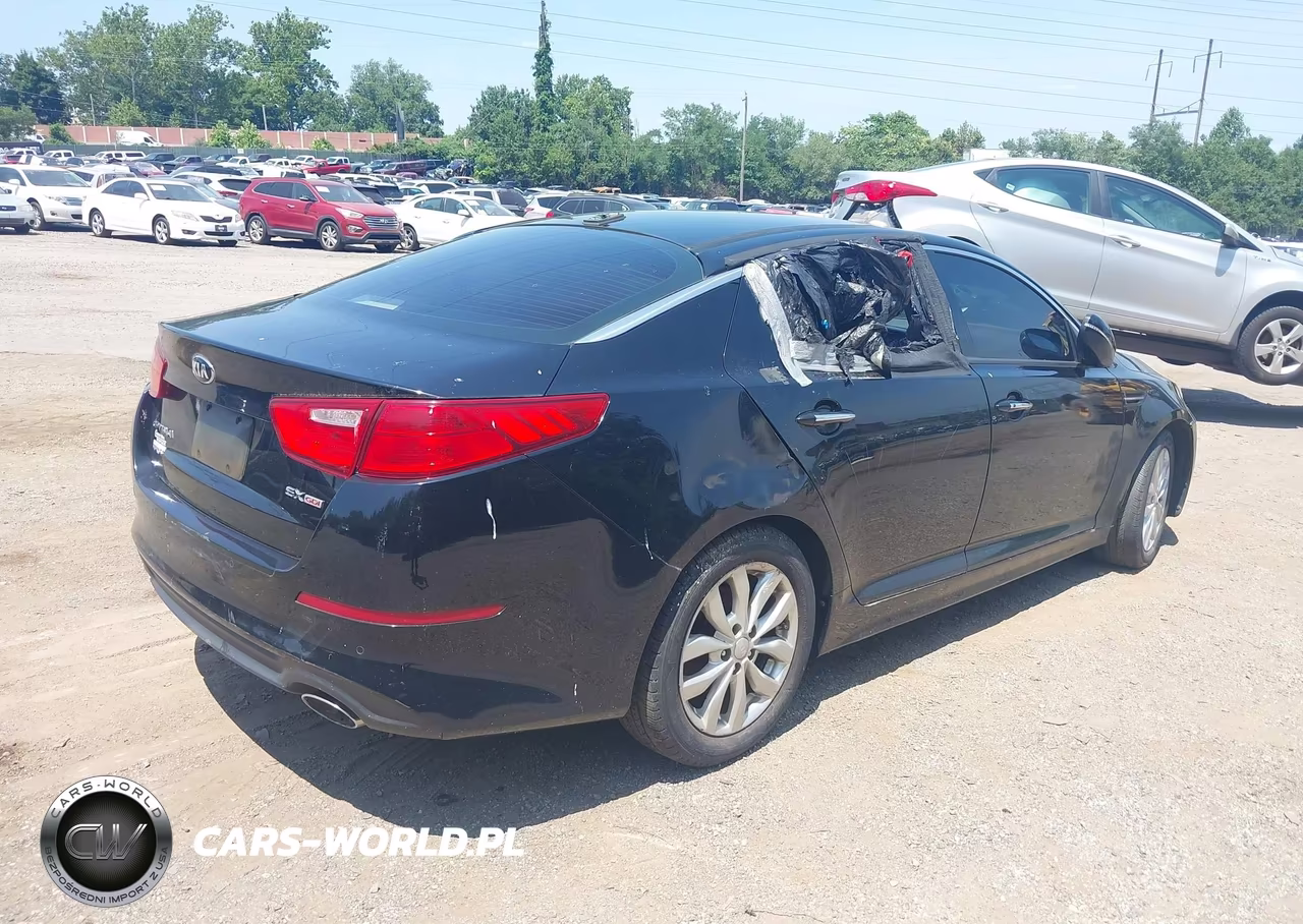 2014 Kia Optima Ex VIN:5XXGN4A70EG342427 - 4