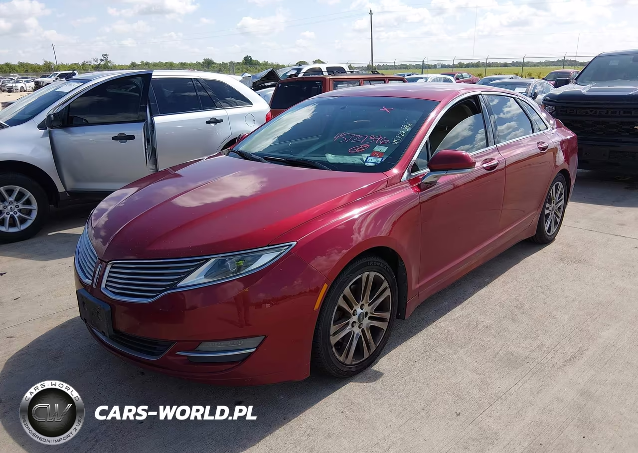 2013 Lincoln Mkz VIN:3LN6L2G99DR819785 - 2