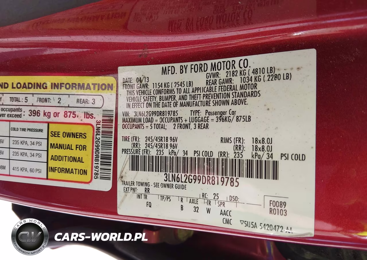 2013 Lincoln Mkz VIN:3LN6L2G99DR819785 - 9