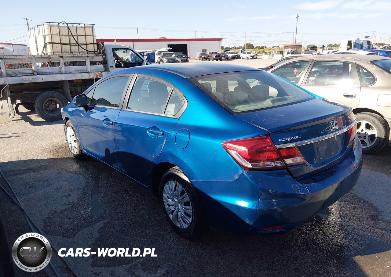 2013 Honda Civic Lx VIN:2HGFB2F54DH555782 - 3