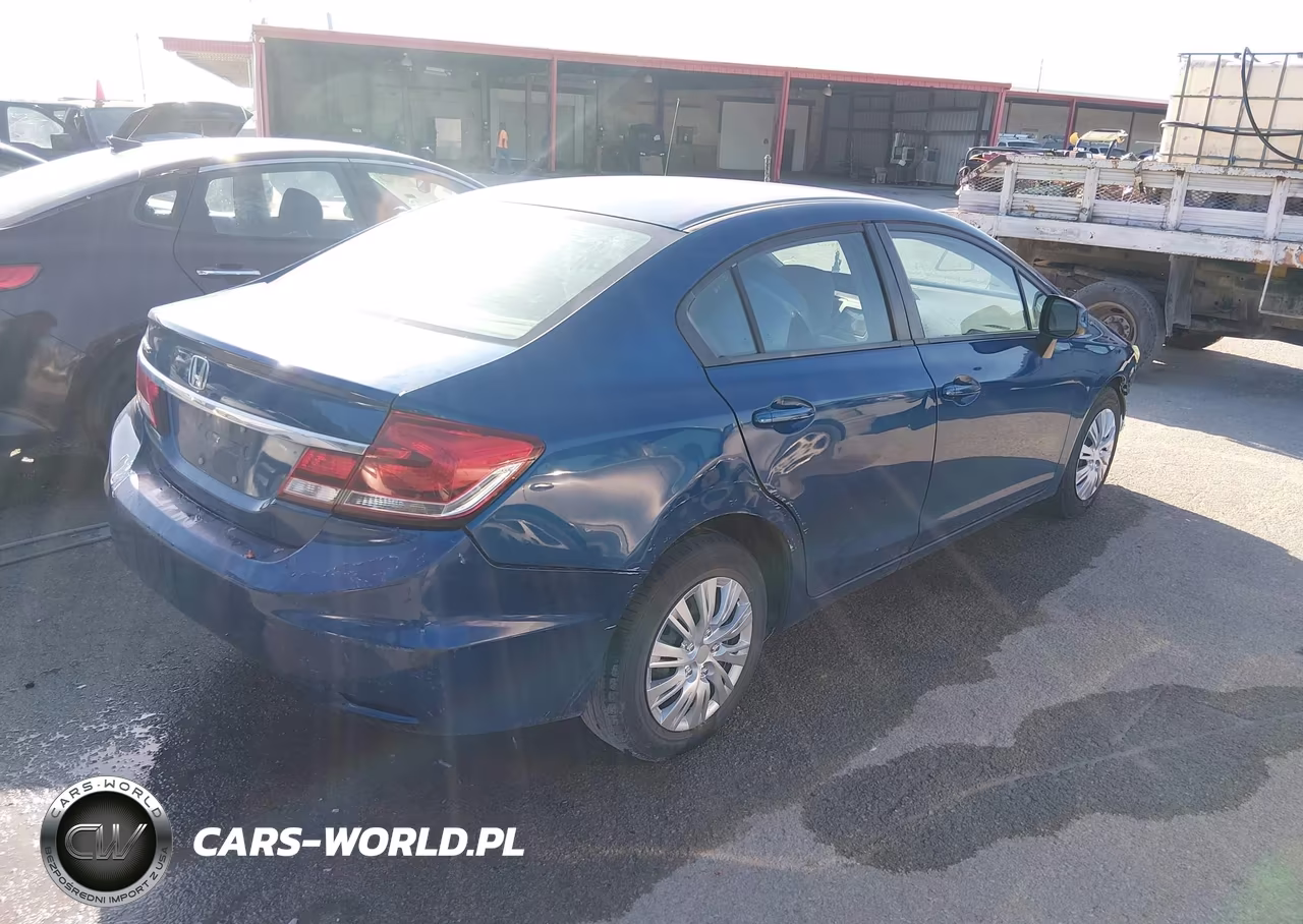 2013 Honda Civic Lx VIN:2HGFB2F54DH555782 - 4