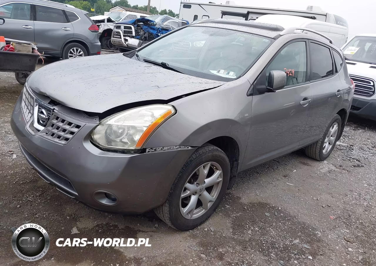 2008 Nissan Rogue Sl VIN:JN8AS58V88W142508 - 2