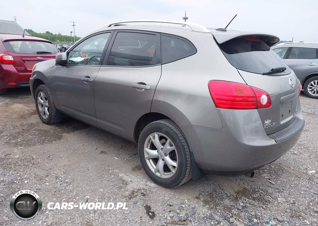 2008 Nissan Rogue Sl VIN:JN8AS58V88W142508 - 3
