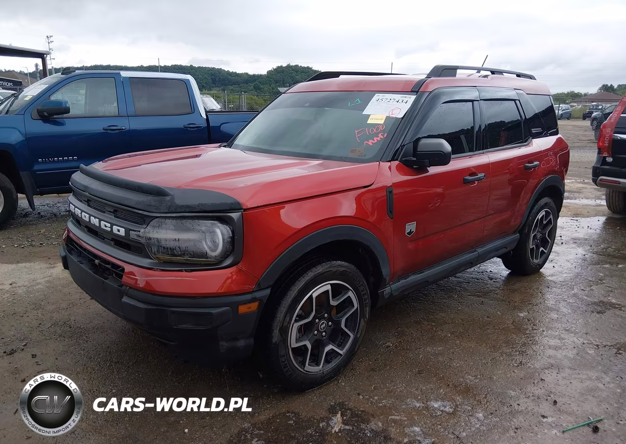 2022 Ford Bronco Sport Big Bend VIN:3FMCR9B60NRD77178 - 2