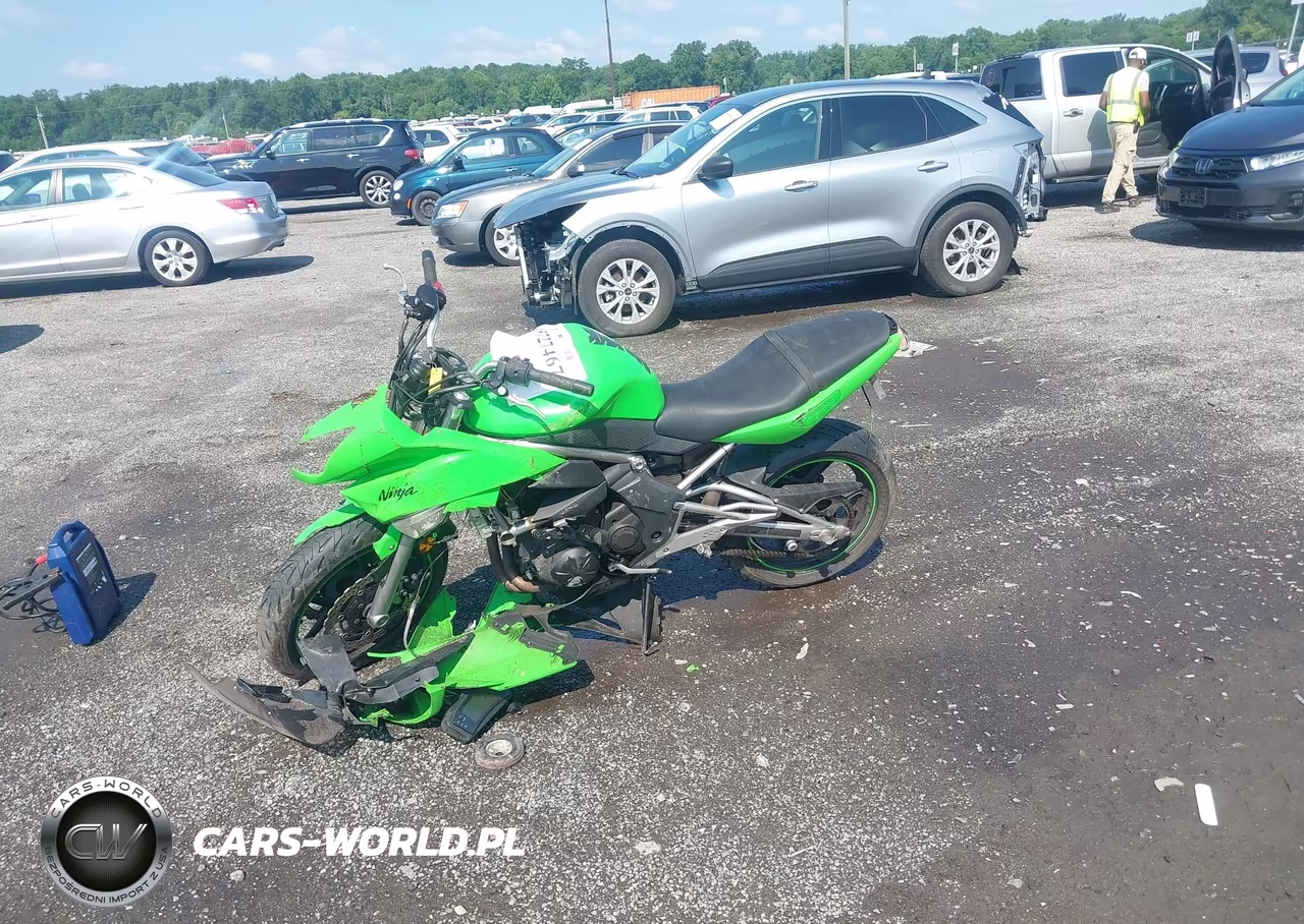 2009 Kawasaki Ex650 C VIN:JKAEXEC119DA34891 - 2