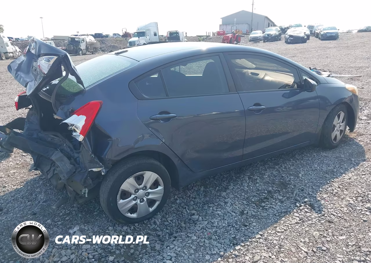 2016 Kia Forte Lx VIN:KNAFK4A62G5610619 - 4