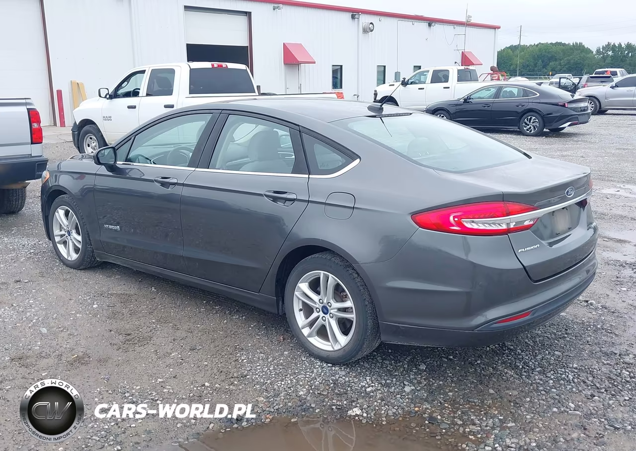 2018 Ford Fusion Hybrid S VIN:3FA6P0UU0JR271604 - 3