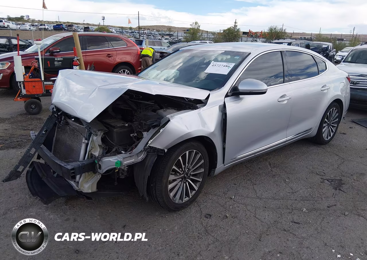 2018 Kia Cadenza Premium VIN:KNALC4J12J5105319 - 2