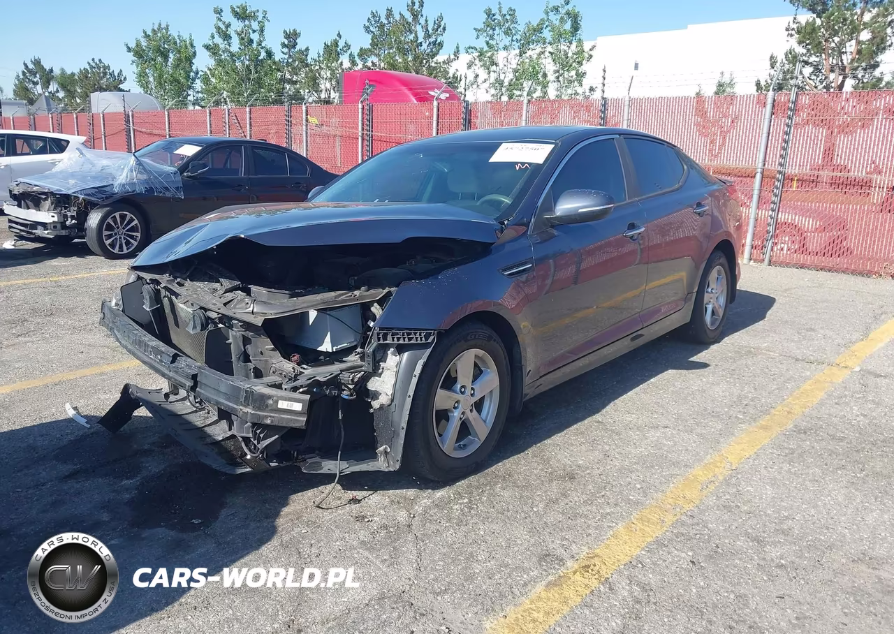 2015 Kia Optima Lx VIN:5XXGM4A74FG483733 - 2