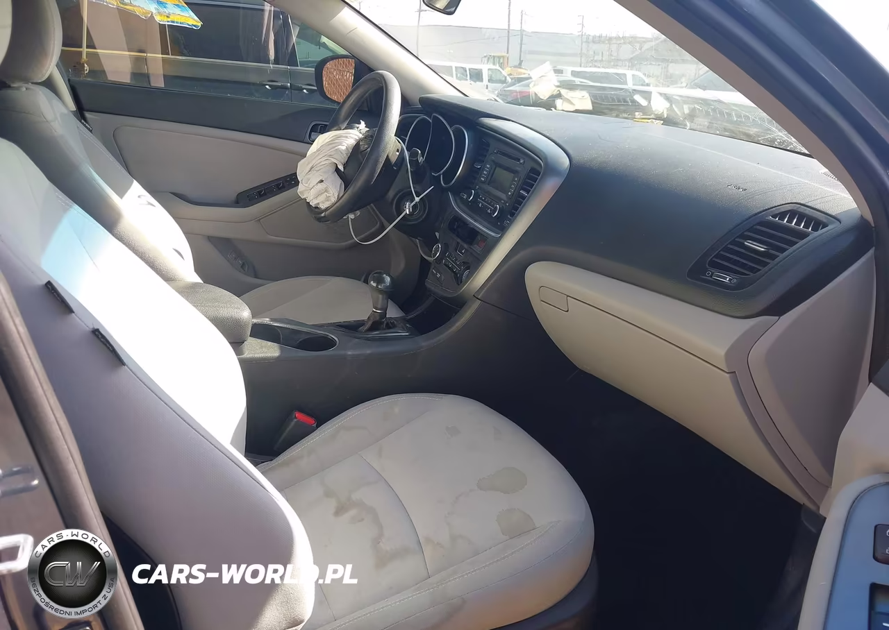 2015 Kia Optima Lx VIN:5XXGM4A74FG483733 - 5