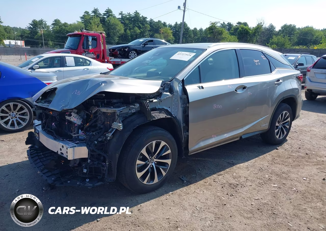 2020 Lexus Rx 450H VIN:2T2HGMDA4LC049524 - 2