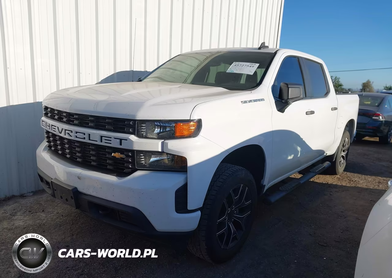 2020 Chevrolet Silverado 1500 2Wd Short Bed Custom VIN:3GCPWBEK9LG356434 - 2