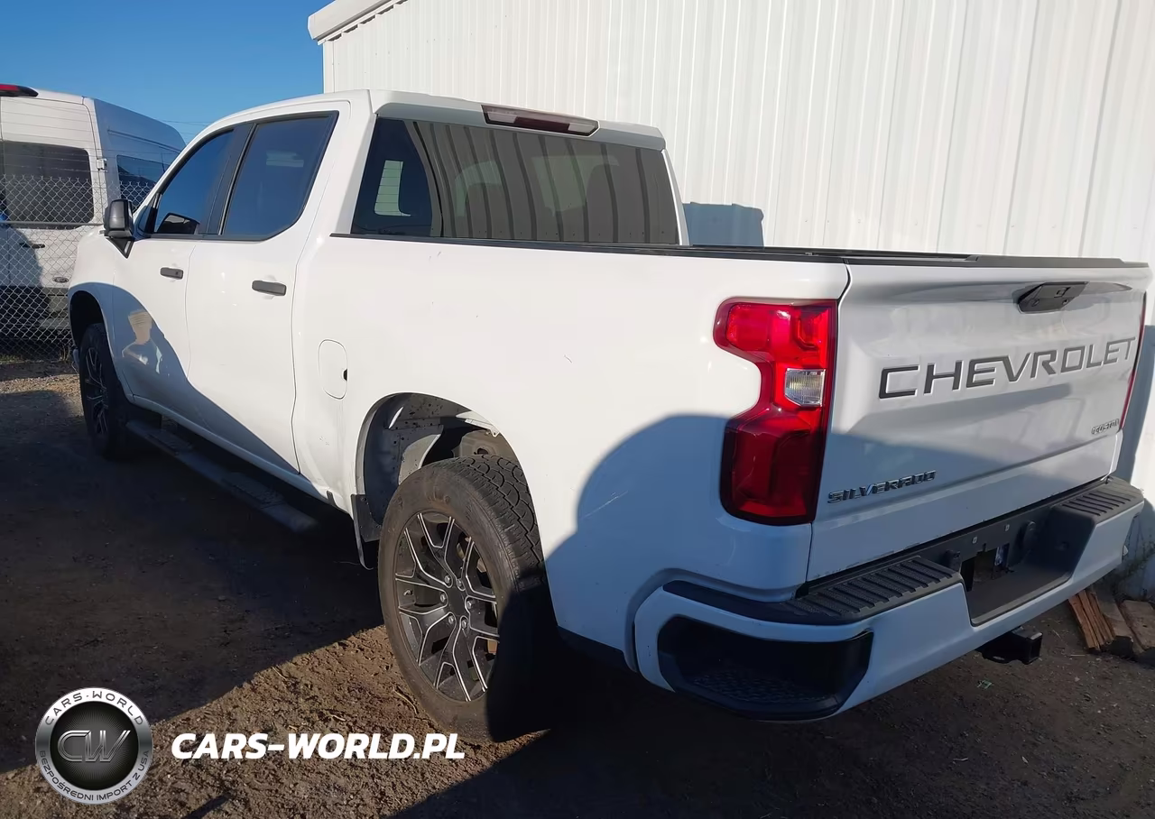 2020 Chevrolet Silverado 1500 2Wd Short Bed Custom VIN:3GCPWBEK9LG356434 - 3