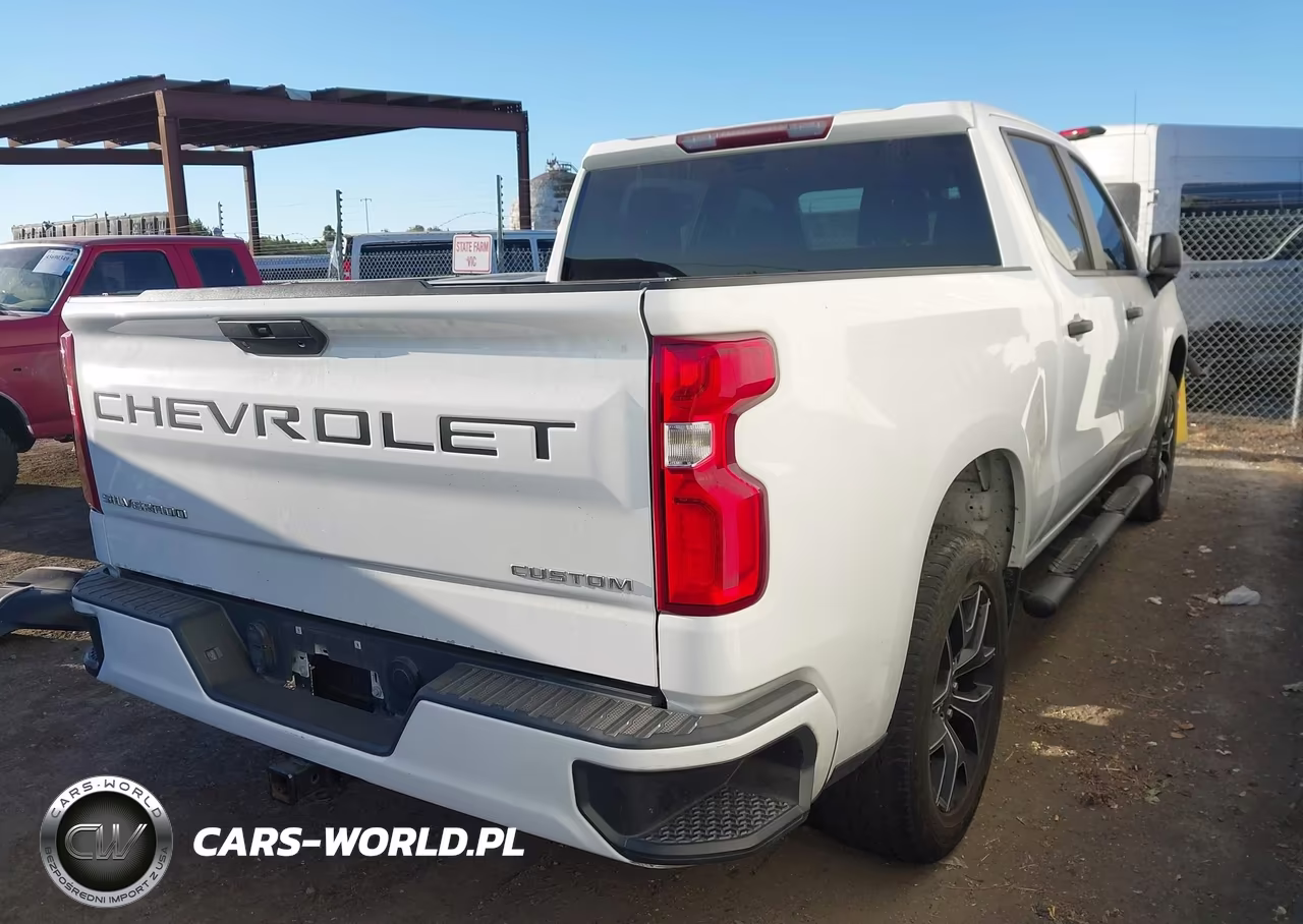 2020 Chevrolet Silverado 1500 2Wd Short Bed Custom VIN:3GCPWBEK9LG356434 - 4