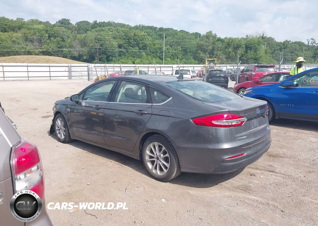2020 Ford Fusion Se VIN:3FA6P0HD5LR231922 - 15