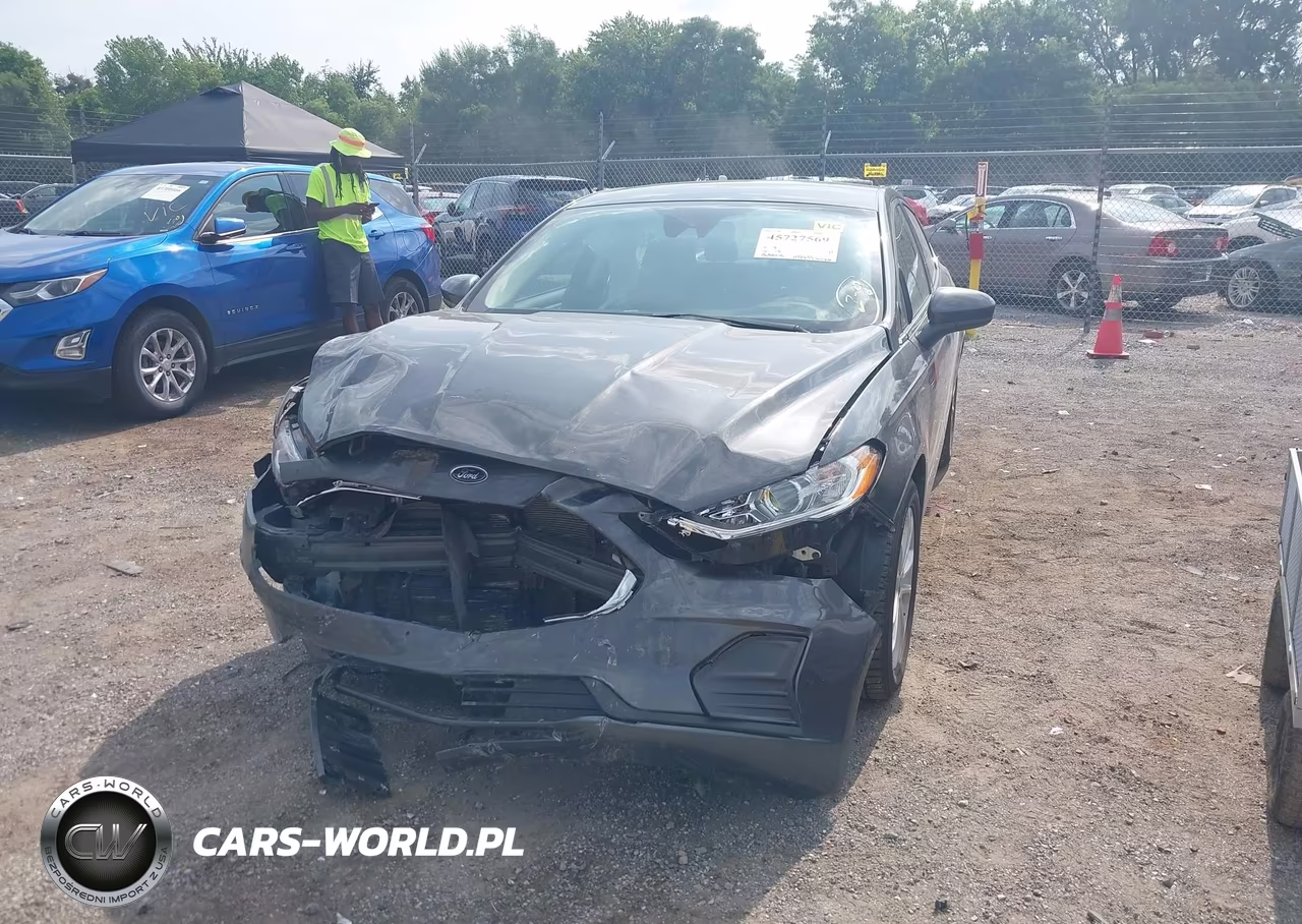 2020 Ford Fusion Se VIN:3FA6P0HD5LR231922 - 2