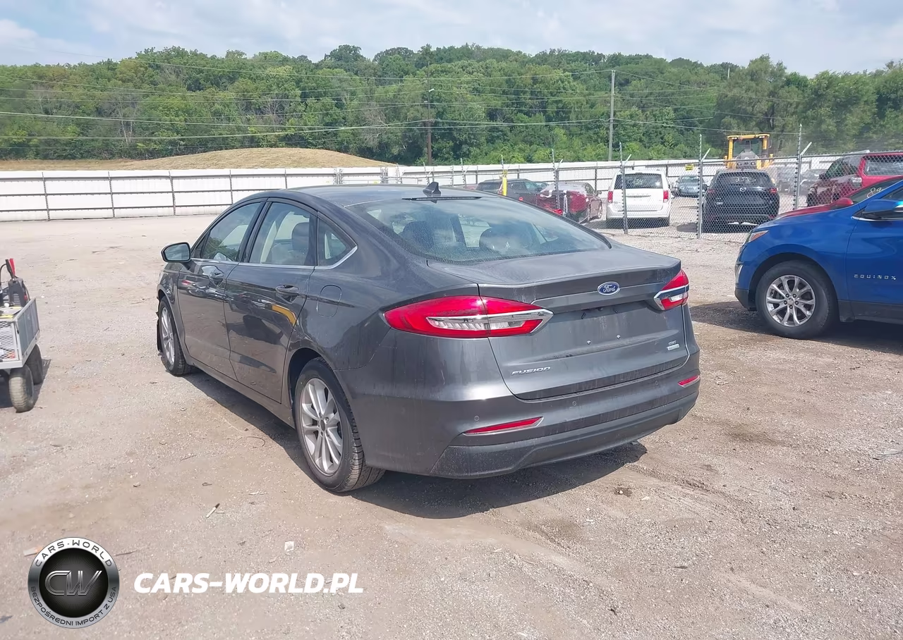 2020 Ford Fusion Se VIN:3FA6P0HD5LR231922 - 3