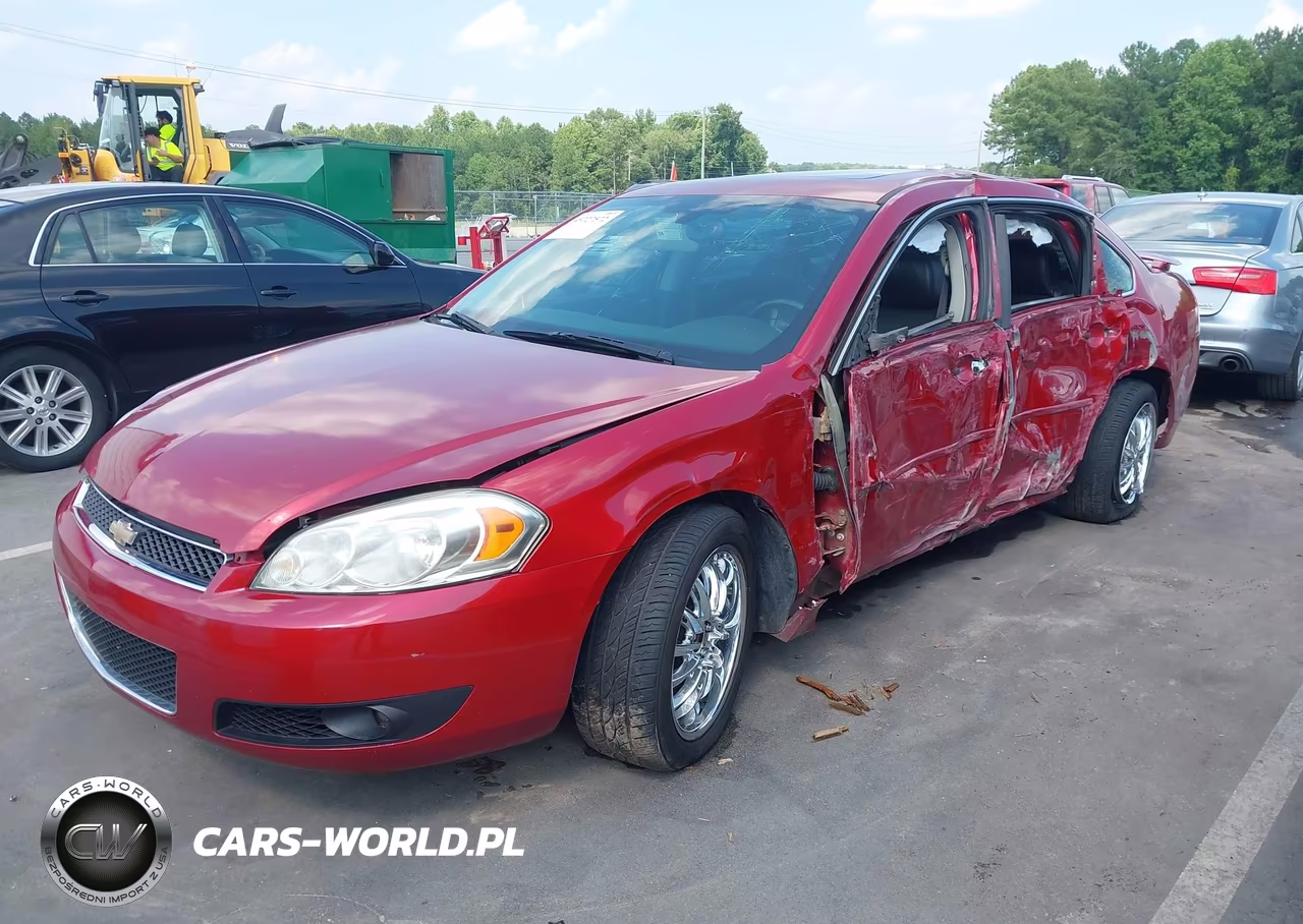 2013 Chevrolet Impala Ltz VIN:2G1WC5E35D1258485 - 2