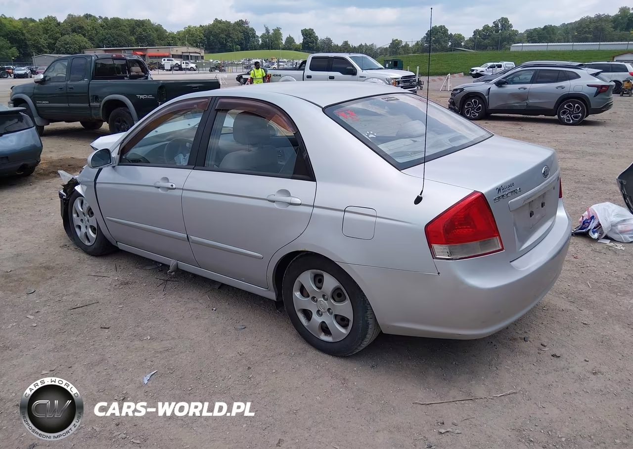 2007 Kia Spectra Ex VIN:KNAFE121375457063 - 3
