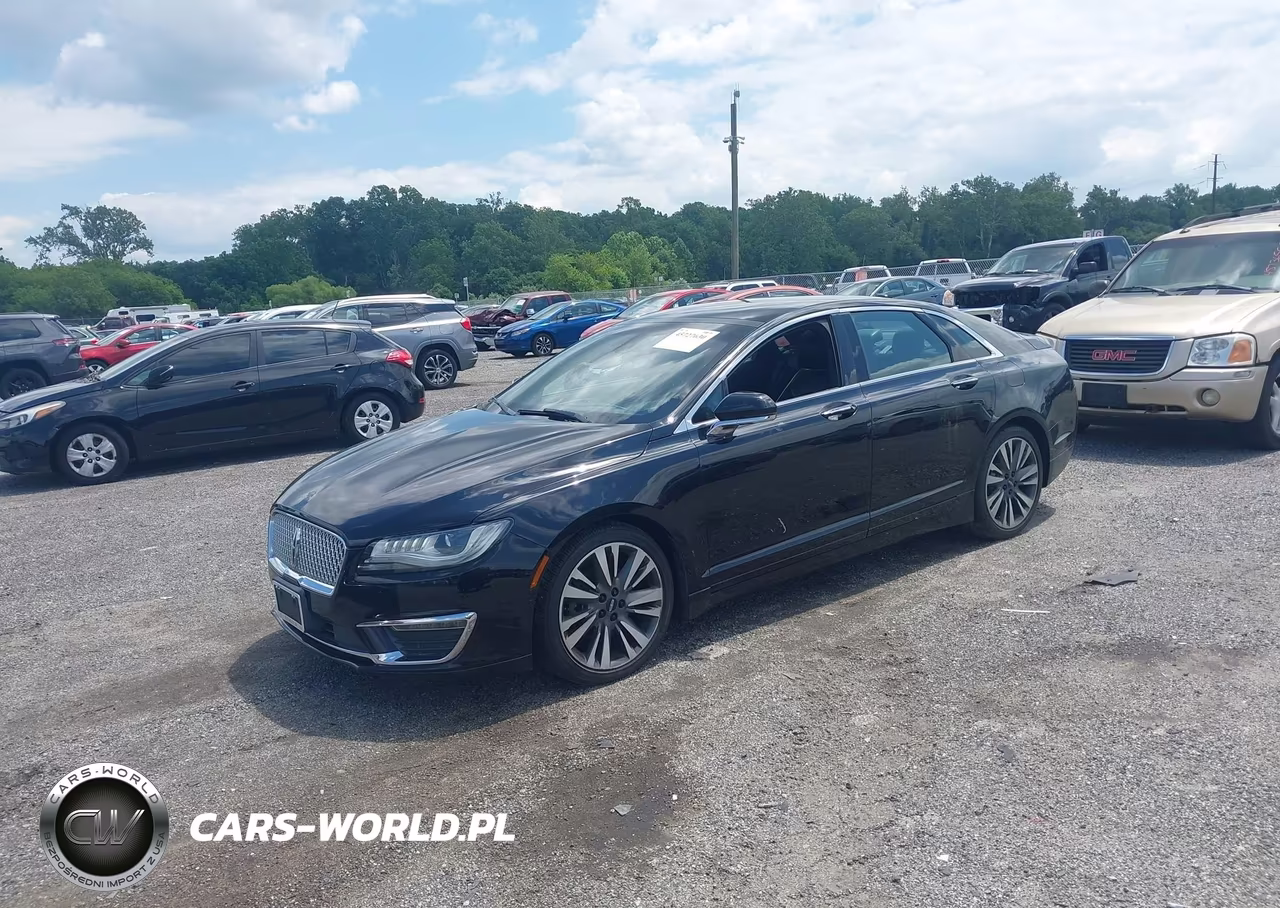 2017 Lincoln Mkz Reserve VIN:3LN6L5F97HR638547 - 2