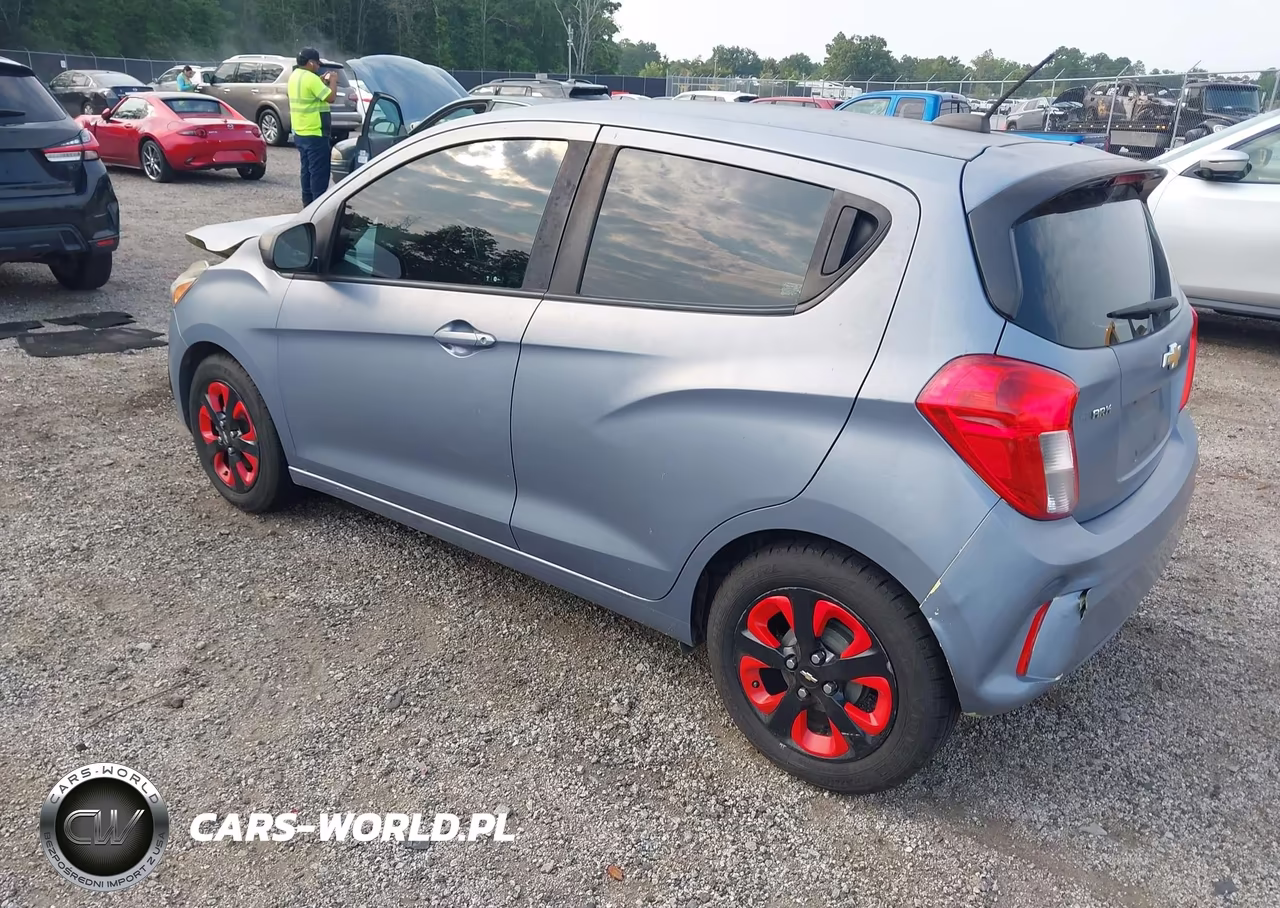 2017 Chevrolet Spark Ls Cvt VIN:KL8CB6SA4HC839555 - 3